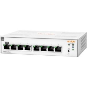 Resim HP Aruba Instant On JL810A 1830-8G, 8Port, GigaBit, Yönetliebilir, Rack Mount Switch 