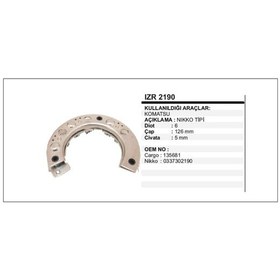Resim Diot Tablasi Nikko Komatsu 6 Diot 126Mm 504631833 