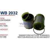 Resim Ssangyong Actyon Korando Rexton Rodıus 2.0 Xdi - Mazot Filtresi 