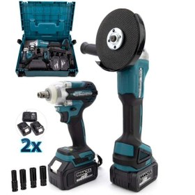 Resim Branzeg BRZ2-SS İkili Set Matkap Sarjlı Spral + Somun Sıkma 