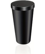 Resim Willowhaven Siyah 1 Adet Basmalı Kapaklı Araç Çöp Kutusu, Koltuk Konsol Saklama Kutusu 