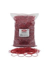 Resim Ekoset Kauçuk Paket Ambalaj Para Lastiği 70Mm Kırmızı 1Kg 