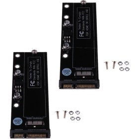 Resim Prettyia 2 Packs SSD Sata'ya Adaptör Dönüştürücü Kart Air 2010 2011 Için 