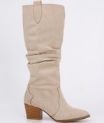 Resim Mamito Ayakkabı CNG A401 Körüklü Binici Diz Altı Çizme 