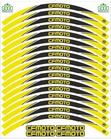 Resim Cf Moto Cf Moto Sarı Jant Şeridi (530635696) 