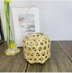 Resim Zcjb Mum Fener Ev Dekorasyonu Veranda Teras 18x18x13cm-65172 