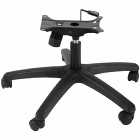 Resim Dopa Ofis Sandalyesi Alt Takım Tek Kol Mekanizma Piston Plastik Ayak ve Teker 