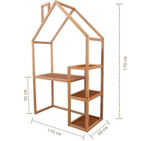 Resim OPPİPO Montessori Ahşap Çocuk Çalışma Masası - Montessori Masa - Montessori Çalışma Masası 