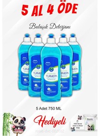 Resim Bulaşık Deterjanı Turmepa 750 Ml 5 Al 4 Öde Ve Rosie Pamuk 