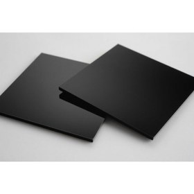 Resim Siyah Pleksi Levha 2,8mm~3mm Pleksiglass 45cmx45cm 