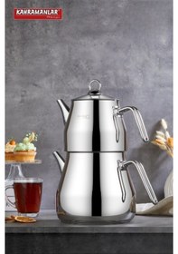 Resim Kahramanlar Piramit Platin Çaydanlık Takımı XXL 7 L 