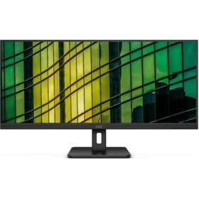 Resim AOC 34 Aoc U34E2M/BK 4ms 100MHZ 2xhdmı 1xdp Wqhd 3440X1440 Çerçevesiz Düşük Mavı Işık Vesa Siyah 