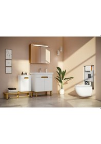 Resim VitrA V8 768-1851-01 Gömme Rezervuar Çok Renkli 