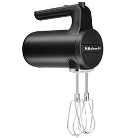 Resim KitchenAid 5KHMB732EBM Kablosuz Şarjlı Siyah El Mikseri KitchenAid