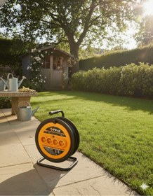 Resim Kendal HV325.40 – 40 Metre 3×2,5mm² Roller Uzatma Kablosu (CCA) 