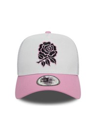Resim New Era Şapka - England Rfu Seasonal Colour Ef Trucker - Beyaz / Pembe 