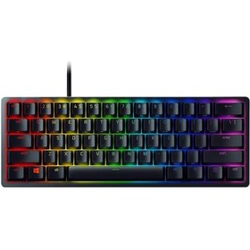Resim Razer Huntsman RZ03-03390100-R3M1 Usb Purple Switch Mini Mekanik RGB Q Oyuncu Klavye 