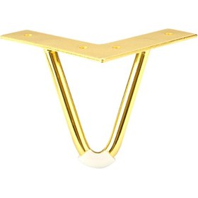 Resim Suntek Mobilya Bacak Dayanıklı Elektrolizle Kanepe 12cm-altın 12cm Altın 