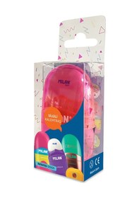 Resim Mılan 4712116 Capsule Look Kalemtraş-silgi Blister 