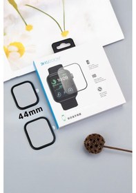 Resim Watch 4/5/6/se 44mm Uyumlu Akıllı Saat Ekran Koruyucu Cam - Titanyum Alaşımlı 9h 