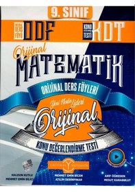 Resim Orijinal Yayınları 9. Sınıf Matematik Odf Kdt Seti 