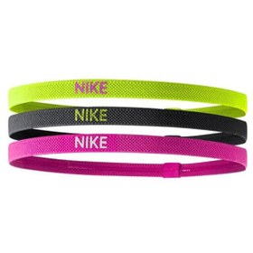 Resim Nike Aksesuar Elastic Headbands 2.0 3 Pk Unisex Yeşil Antrenman Saç Bandı N.100.4529.709.OS 