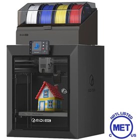 Resim Qidi Tech Q2C Combo 3D Yazıcı Siyah 