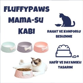 Resim FluffyPaws Mama-Su Kabı 