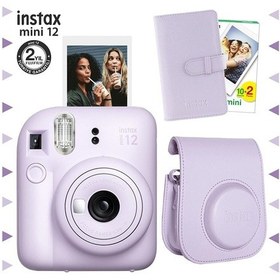 Resim Instax Mini 12 Bundle Box Anlık Fotoğraf Makinesi 