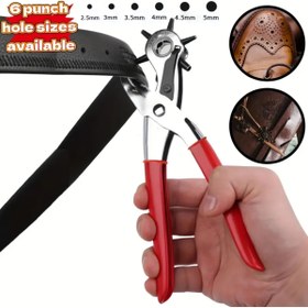 Resim Genel Markalar 6 Farklı Boyutta Kemer Delme Pensesi Kemer Delici Delik Açıcı Şık 