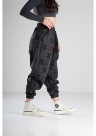 Resim Cocopelli Poker Desenli Pileli Jogger Pantolon Coc2099 Desenli 