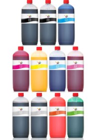 Resim Qc Epson Surecolor Sc P5000 Std Yazıcı Uyumlu Kartuş Mürekkebi 1000ml Pro Set 11 Renk 