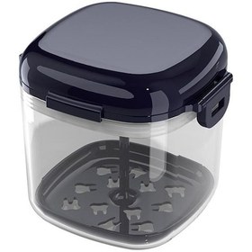 Resim Dolıty Yaşlı Hediye Için Süzgeç Sepeti Protez Kupası Siyah 