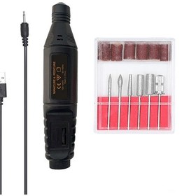 Resim Reedark "profesyonel Usb Şarjlı Mini Elektrikli Törpü Makinesi - Tırnak Jel Çıkarma Ve Oyma İçin" 