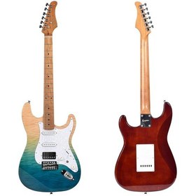 Resim Kaysen Kst-650 Mbl Modern Strat Elektro Gitar Hss Alnico V Manyetik 