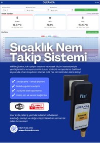 Resim Duranka Sıcaklık Nem Takip Sistemi 