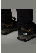 Resim The North Face Erkek Hedgehog Gore-tex Doğa Yürüyüşü Ayakkabısı Haki Black 