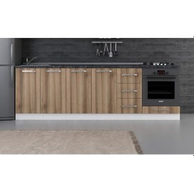 Resim Minar 260 Cm Mutfak Dolabı Beyaz Dore 260-D3-Alt Modül Beyaz 