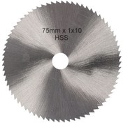 Resim Kosona 75mm Hss Taşlama Diski, Ev Gereçleri İçin Şarjlı Köşe Taşlama Aleti Parçası, Kesme Ve Cila Fonksiyonuyla Çok Amaçlı Taşlama Aracı 