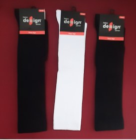 Resim FASHION Dizaltı Kız Çocuk Okul Çorabı 3'lü Paket 