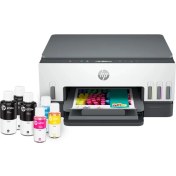 Resim Hp Smart Tank , Baskı, Tarama, Kopyalama, KABLOSUZ,670 All-In-One Yazıcı+1paket A4 Kağıthediye 