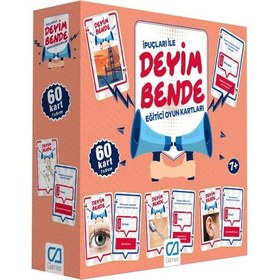 Resim Ca Games Ca.5105 Deyim Bende Eğitici Oyun Kartları 