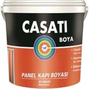 Resim Kuzgun Ticaret Casati Su Bazlı Panel Kapı Boyası Beyaz 0,75 Litre 