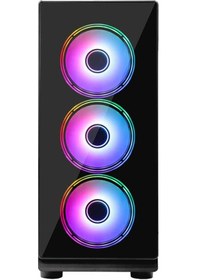 Resim Turbox TX5012 R5-3600 32 GB 512 GB SSD 4 GB RX560 23.6" Dos Masaüstü Oyuncu Bilgisayarı 