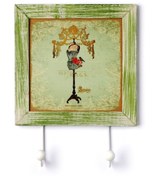 Resim Limbo Home 2li Ahşap Kare Askı 22*22cm 