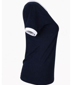 Resim Trender Basic Biyeli O Yaka Lacivert Kadın T-shirt 26ydt1000001 