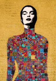 Resim This is What I Want - 91x61 / Box (İstanbul İçi Teslimat) / Gümüş 