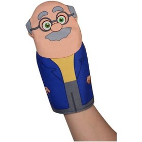 Resim Kukuli Bakkal Amca El Kuklası 