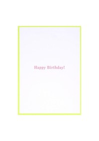 Resim Meri Meri - Happy Birthday Tebrik Kartı 