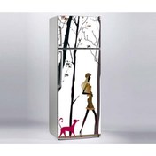 Resim 444magaza Buzdolabı Sticker Yürüyüş 